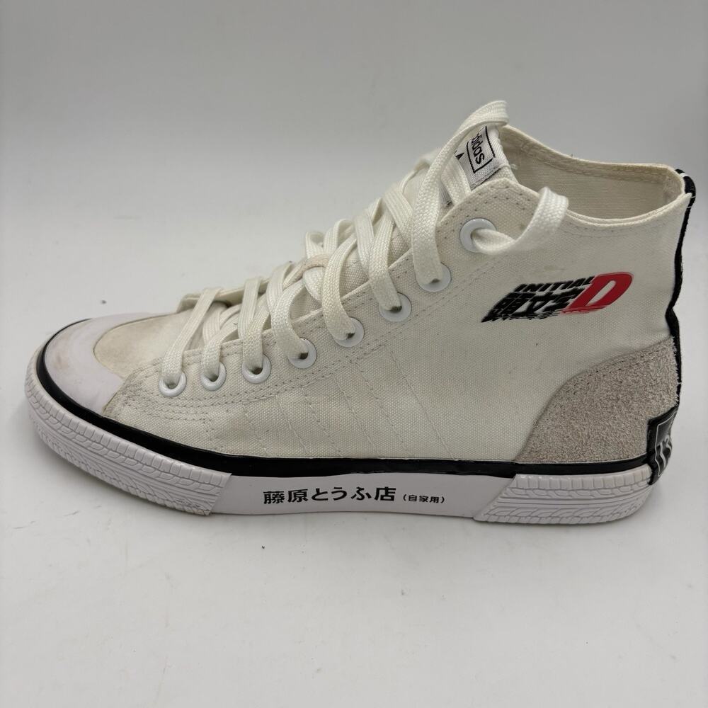 Adidas BAIT Initial D Nizza Hi Men’s Size 8 White Toyota Trueno GY7701